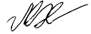 legible signature 
