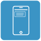 Customer receives a text message with <br>a link to their order summary.